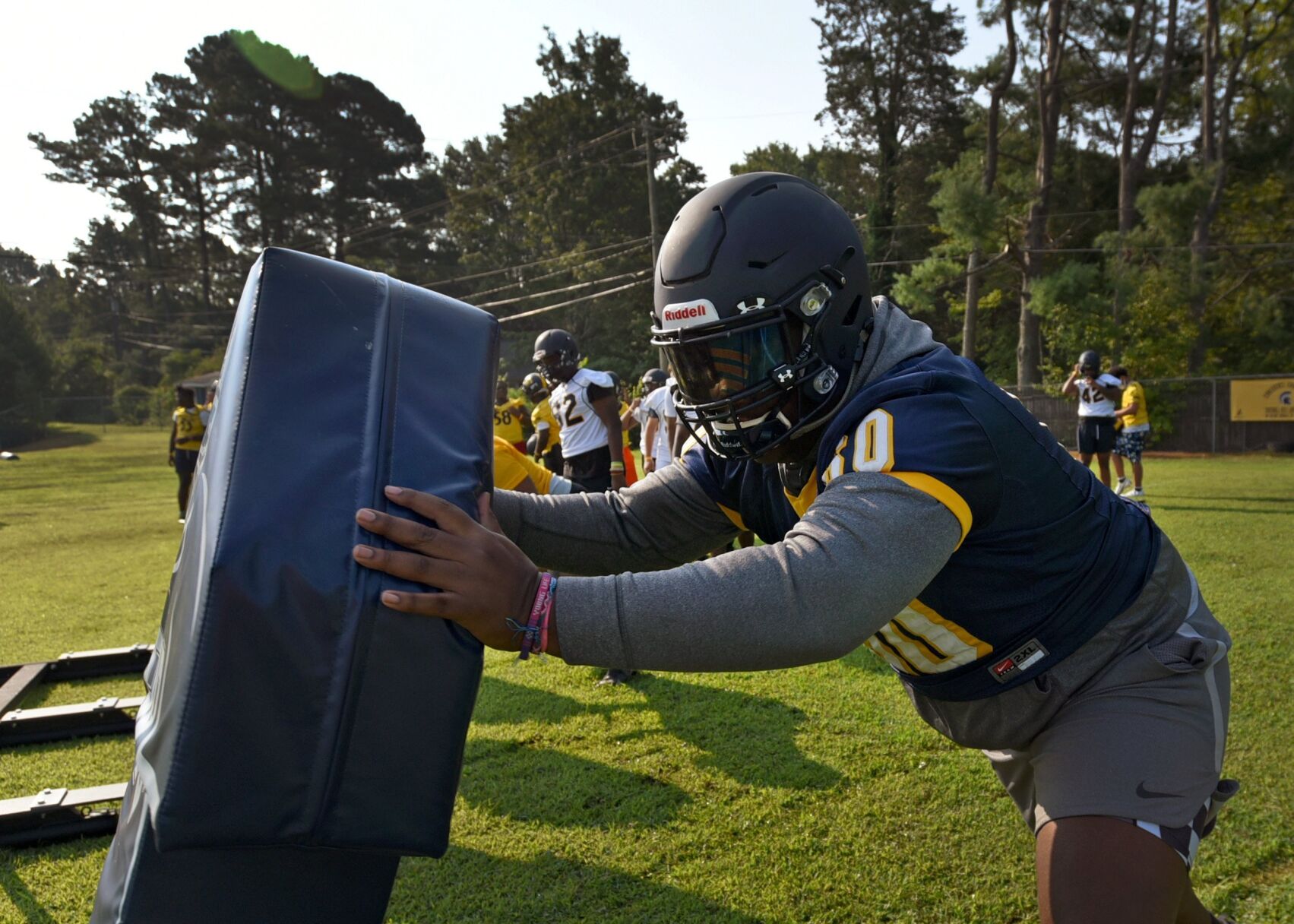 Mount Tabor football first day